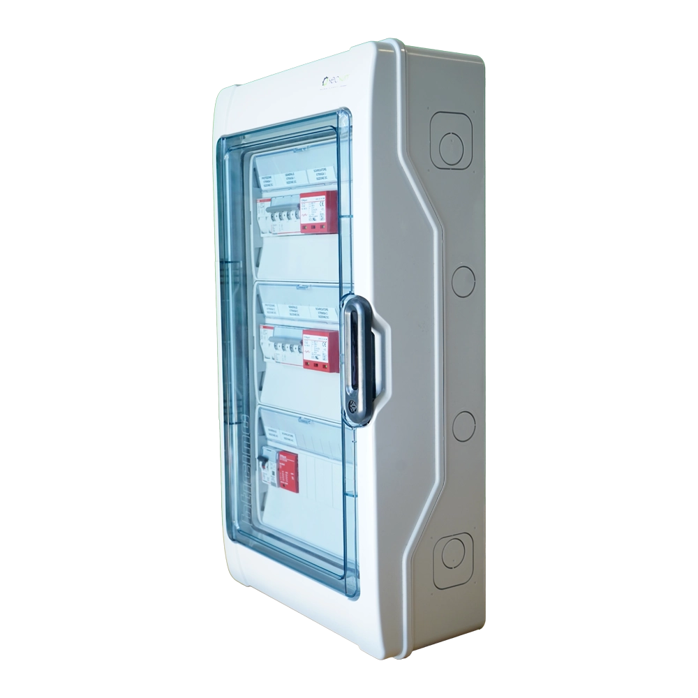 QUADRO ELETTRICO DC/AC UNICOBOX 2 STRINGHE INDIPENDENTI 1000VDC MONOFASE - 6kW – SECSUN PRO