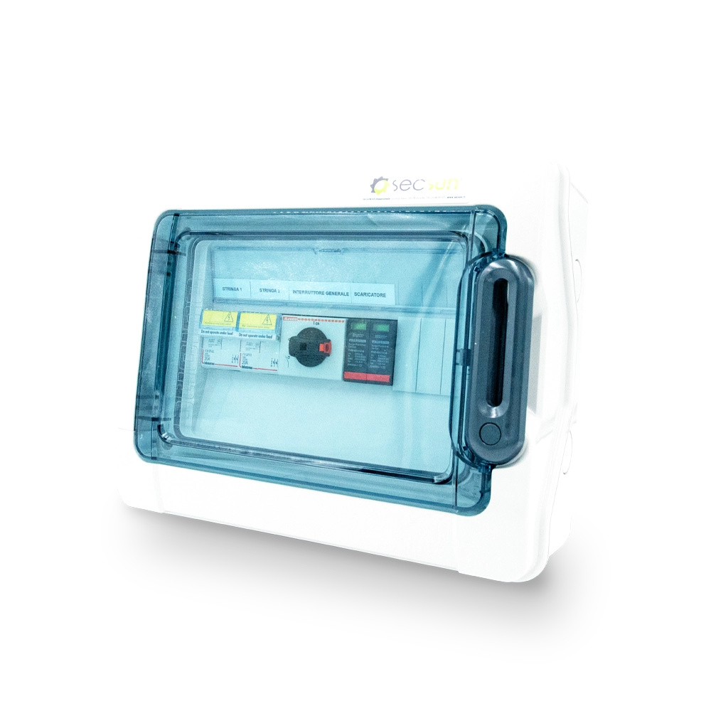 QUADRO DI CAMPO DC 2 STRINGHE 1000 VDC – SECSUN LIGHT