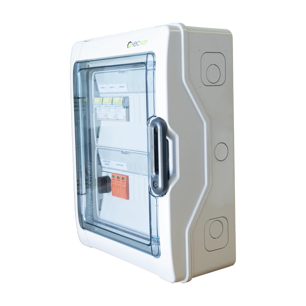 QUADRO DI CAMPO DC 3 STRINGHE 1000 VDC – SECSUN LIGHT