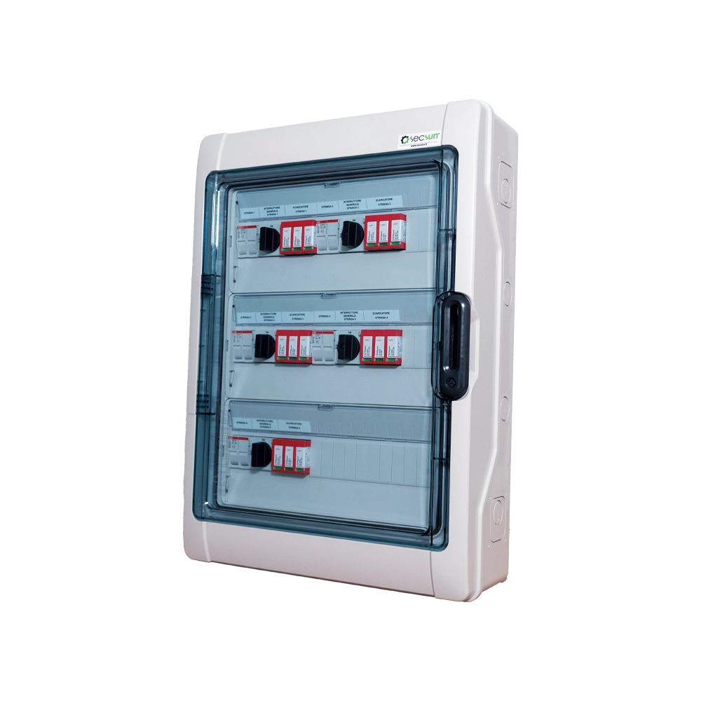 QUADRO DI CAMPO DC 5 STRINGHE 1000 VDC – SECSUN PRO