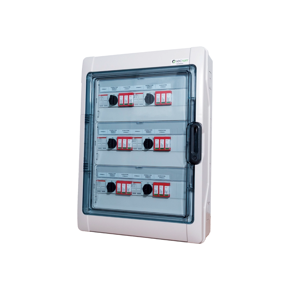 QUADRO DI CAMPO DC 6 STRINGHE 1000 VDC – SECSUN PRO