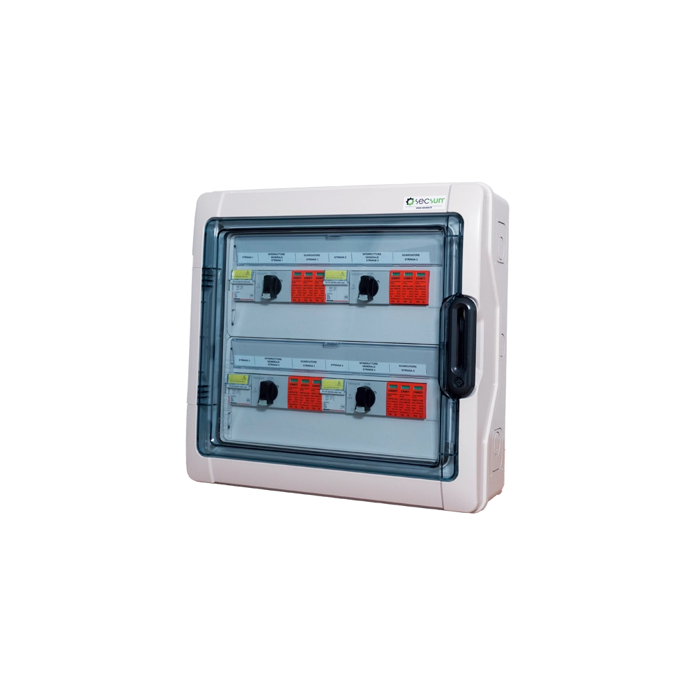 QUADRO DI CAMPO DC 4 STRINGHE 1000 VDC – SECSUN LIGHT