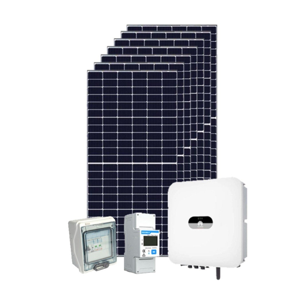 Kit Impianto Fotovoltaico 6kW - 14 pannelli Trina 430W + Huawei 6kW + Struttura Tetto