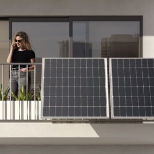 Kit Fotovoltaico Balcone 800W Plug&Play - 2 pannelli 400W + Microinverter