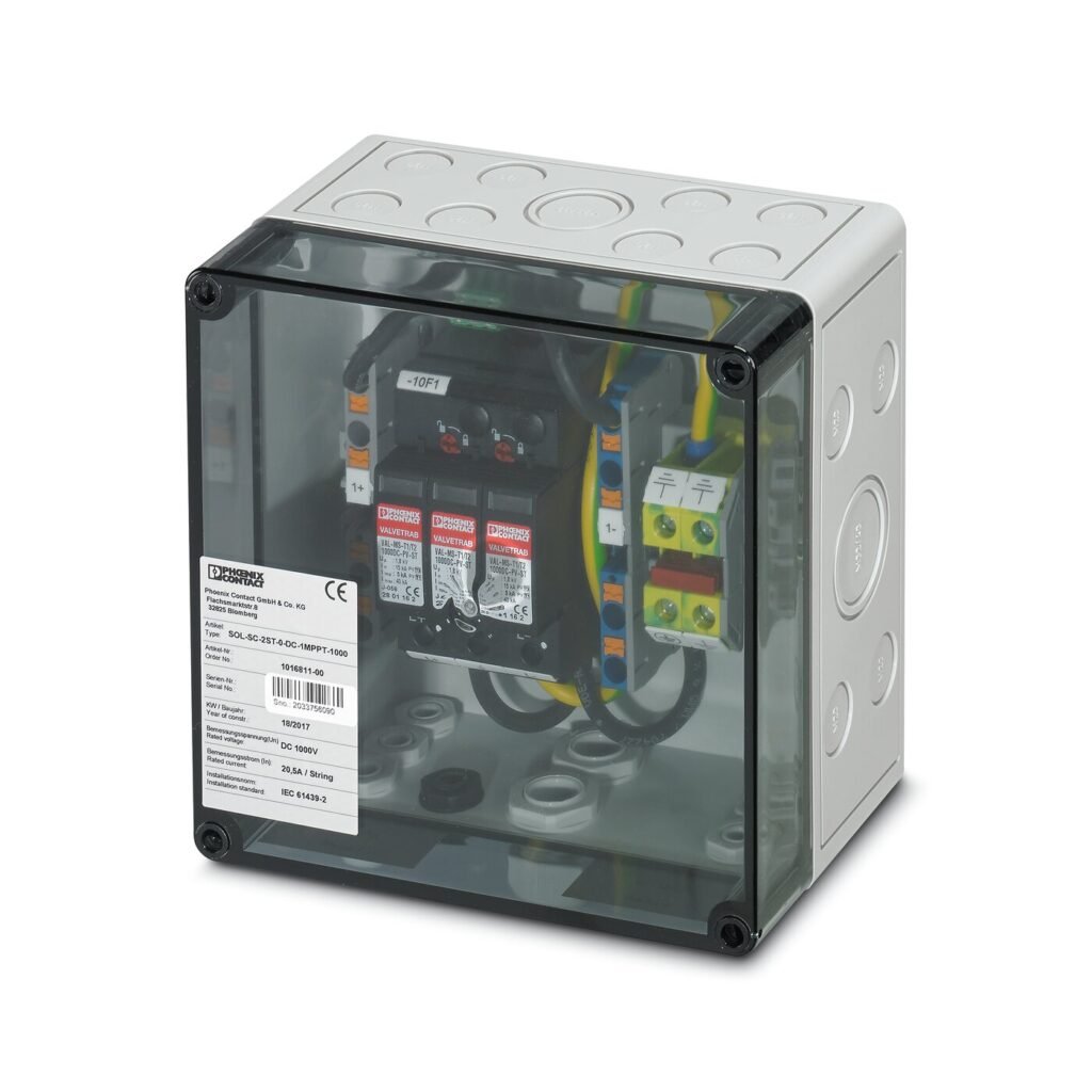 Quadro di Parallelo AC con Contatore (Generator Connection Box)